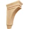 Ekena Millwork 4 1/2"W x 9"D x 14"H Large Lucan Wood Corbel, Red Oak CORW05X09X14LURO - alternate 1
